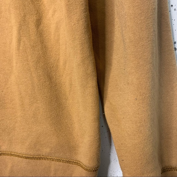 American Eagle Camel Tan Jegging Fit Hooded Pullover Sweatshirt - Picture 4 of 7